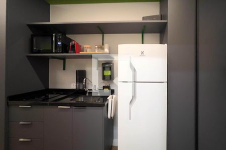 Cozinha de kitnet/studio à venda com 1 quarto, 34m² em Vila Mariana, São Paulo