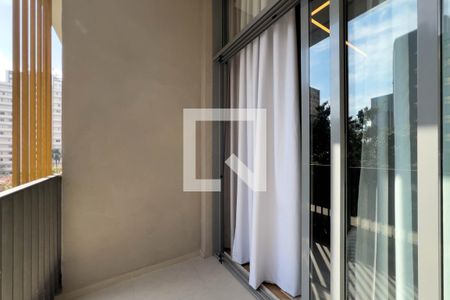 Studio para alugar com 34m², 1 quarto e sem vagaVaranda