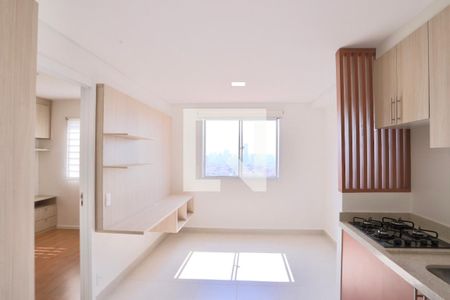 Sala/Cozinha de apartamento à venda com 1 quarto, 29m² em Vila Cláudia, São Paulo
