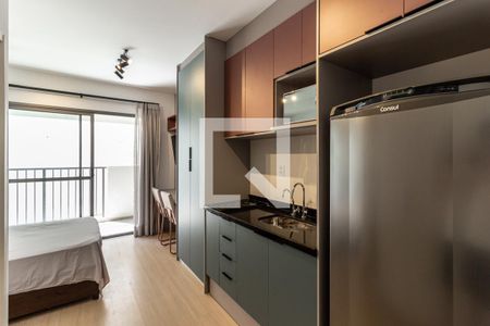 Studio para alugar com 24m², 1 quarto e sem vaga Studio para alugar com 24m², 1 quarto e sem vagaCozinha