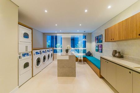 Studio à venda com 28m², 1 quarto e sem vagaLavanderia