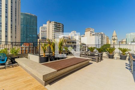 Studio à venda com 28m², 1 quarto e sem vagaTerraço