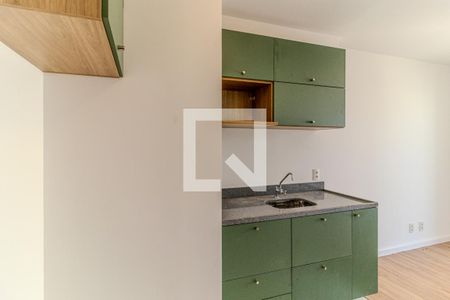 Studio à venda com 28m², 1 quarto e sem vagaCozinha