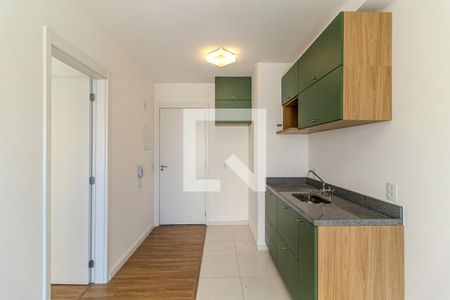 Studio à venda com 28m², 1 quarto e sem vagaCozinha