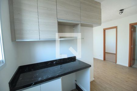 Cozinha de apartamento para alugar com 2 quartos, 37m² em Belenzinho, São Paulo