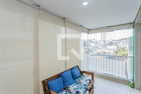 Apartamento à venda com 70m², 3 quartos e 2 vagasVaranda sala