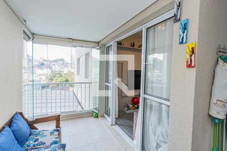 Apartamento à venda com 70m², 3 quartos e 2 vagasVaranda sala