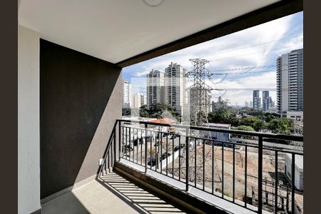 Sacada de apartamento à venda com 1 quarto, 31m² em Campo Belo, São Paulo