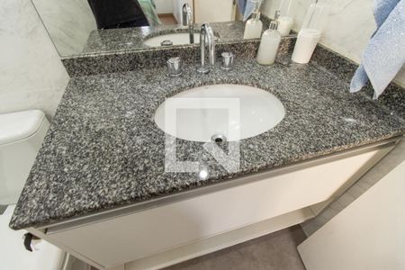 Banheiro da Suíte de apartamento para alugar com 1 quarto, 34m² em Ipiranga, São Paulo