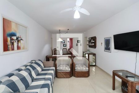 Sala de apartamento para alugar com 4 quartos, 130m² em Centro, Guarujá