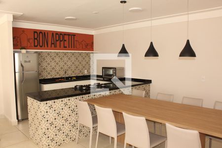 Apartamento para alugar com 57m², 2 quartos e 1 vagaÁrea comum - Salão de festas