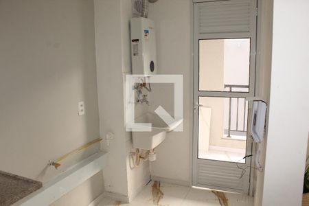 Apartamento para alugar com 57m², 2 quartos e 1 vagaDetalhe da cozinha