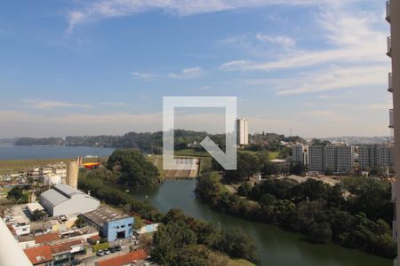 Vista da sacada Sala de apartamento para alugar com 1 quarto, 34m² em Socorro, São Paulo