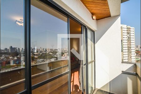 Varanda da Sala de apartamento à venda com 3 quartos, 126m² em Vila Floresta, Santo André