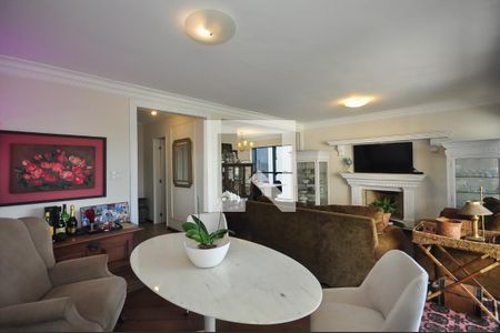 Sala de apartamento à venda com 4 quartos, 190m² em Vila Sonia, São Paulo