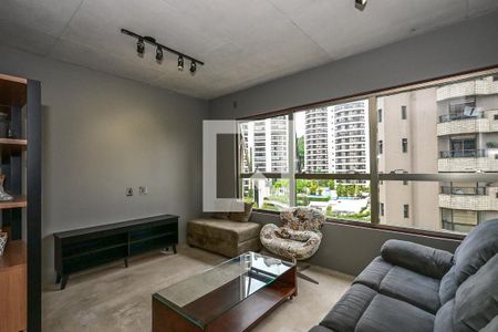 Sala de apartamento à venda com 2 quartos, 75m² em Jardim Fonte do Morumbi, São Paulo