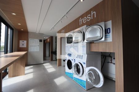 Studio para alugar com 22m², 1 quarto e sem vagaLavanderia Coletiva