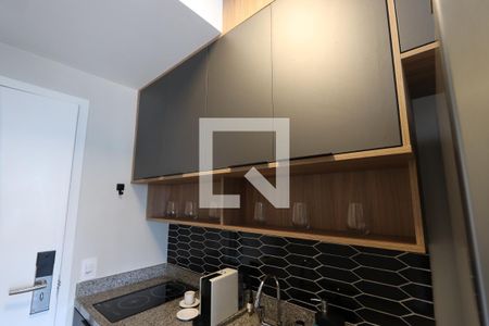 Studio para alugar com 22m², 1 quarto e sem vagaStudio - ambiente cozinha