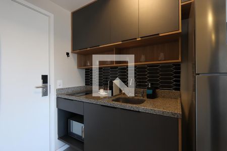 Studio para alugar com 22m², 1 quarto e sem vagaStudio - ambiente cozinha
