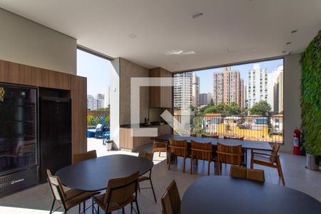 Apartamento para alugar com 105m², 3 quartos e 2 vagasÁrea comum - Churrasqueira