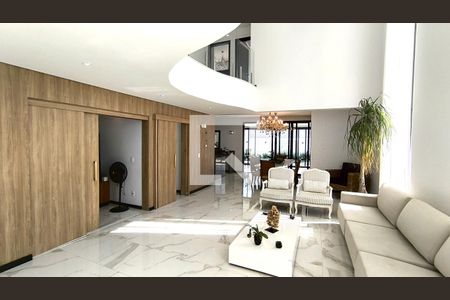 Sala 1 de casa de condomínio à venda com 3 quartos, 320m² em Loteamento Brisas do Lago, Jundiaí