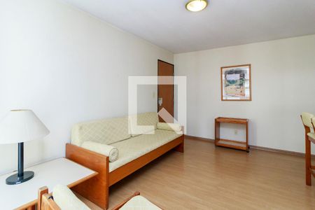 Sala de apartamento para alugar com 1 quarto, 50m² em Campo Belo, São Paulo