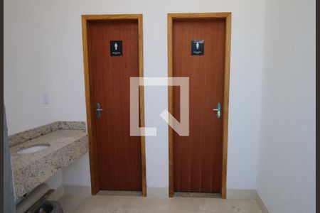 Área comum - Salão de festas de apartamento para alugar com 1 quarto, 32m² em Olaria, Rio de Janeiro