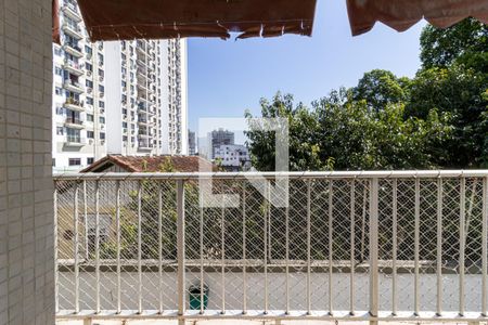 Sala Varanda de apartamento à venda com 2 quartos, 71m² em Estácio, Rio de Janeiro
