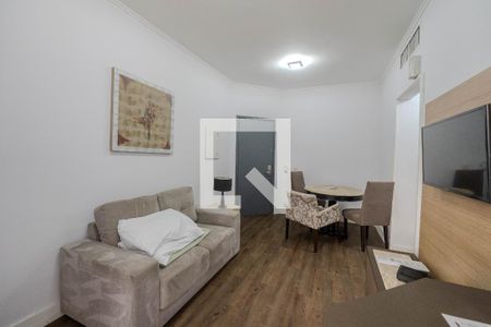 Sala/Cozinha de apartamento para alugar com 1 quarto, 48m² em Consolação, São Paulo