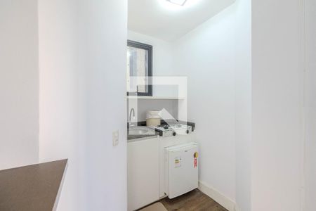 Sala/Cozinha de apartamento para alugar com 1 quarto, 48m² em Consolação, São Paulo
