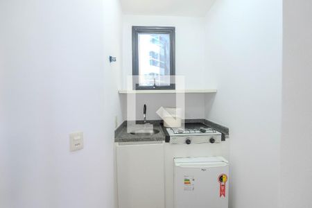 Sala/Cozinha de apartamento para alugar com 1 quarto, 48m² em Consolação, São Paulo