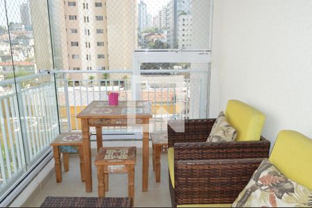 Apartamento à venda com 68m², 1 quarto e 2 vagasVaranda