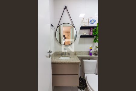 Banheiro da Suíte 1 de apartamento para alugar com 1 quarto, 54m² em Centro, Osasco