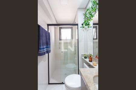 Banheiro de apartamento para alugar com 1 quarto, 54m² em Centro, Osasco