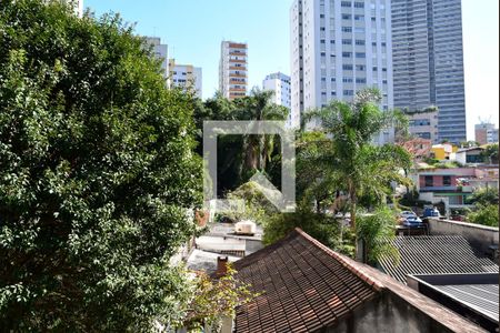 Vista da varanda de kitnet/studio à venda com 1 quarto, 28m² em Jardim das Bandeiras, São Paulo