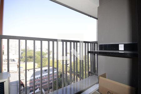 Varanda de kitnet/studio para alugar com 1 quarto, 21m² em Liberdade, São Paulo