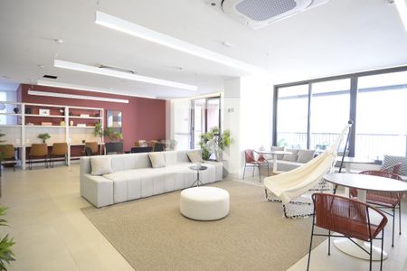 Studio para alugar com 21m², 1 quarto e sem vagaCoworking