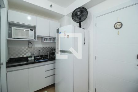 Cozinha de kitnet/studio à venda com 1 quarto, 27m² em Belenzinho, São Paulo