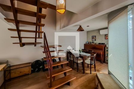 sala jantar de casa de condomínio à venda com 3 quartos, 98m² em Ipiranga, São Paulo