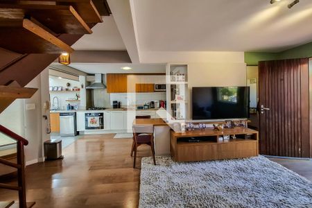 sala de casa de condomínio à venda com 3 quartos, 98m² em Ipiranga, São Paulo