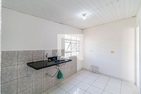 Cozinha de casa para alugar com 1 quarto, 25m² em Jardim Dracena, São Paulo