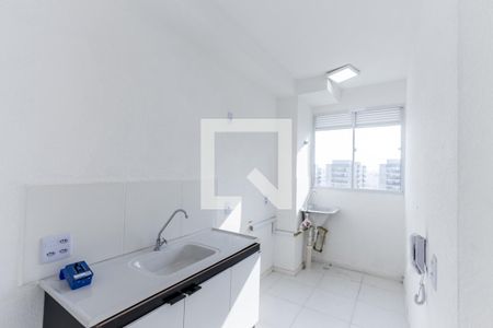 Cozinha de apartamento para alugar com 2 quartos, 47m² em Barra Funda, São Paulo