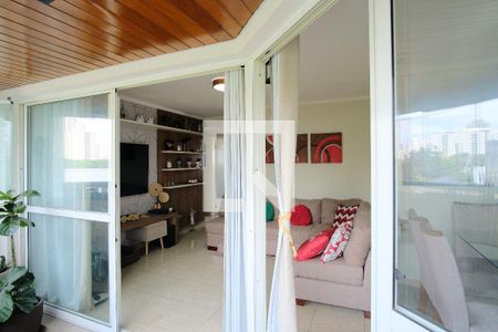 Varanda da Sala de apartamento à venda com 4 quartos, 95m² em Vila Gomes Cardim, São Paulo