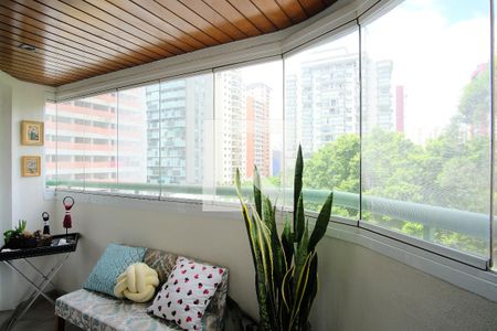 Varanda da Sala de apartamento à venda com 4 quartos, 95m² em Vila Gomes Cardim, São Paulo