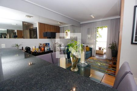 Sala de apartamento para alugar com 2 quartos, 57m² em Parque Reboucas, São Paulo