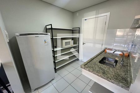 Studio para alugar com 23m², 1 quarto e 1 vaga Studio para alugar com 23m², 1 quarto e 1 vagaCozinha