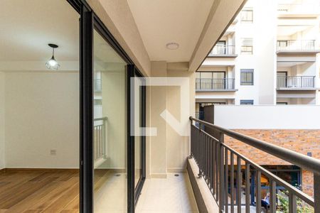Varanda de kitnet/studio à venda com 1 quarto, 26m² em República, São Paulo