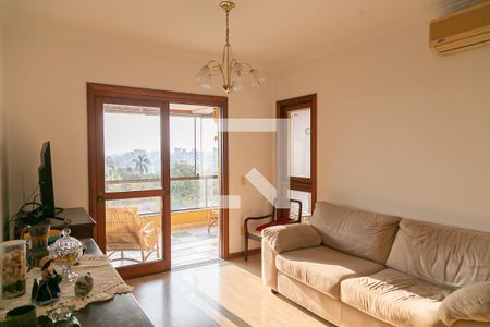 Sala de apartamento à venda com 3 quartos, 130m² em Tristeza, Porto Alegre