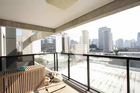 Varanda de apartamento para alugar com 1 quarto, 62m² em Vila Olímpia, São Paulo