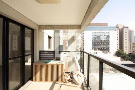 Varanda de apartamento para alugar com 1 quarto, 62m² em Vila Olímpia, São Paulo